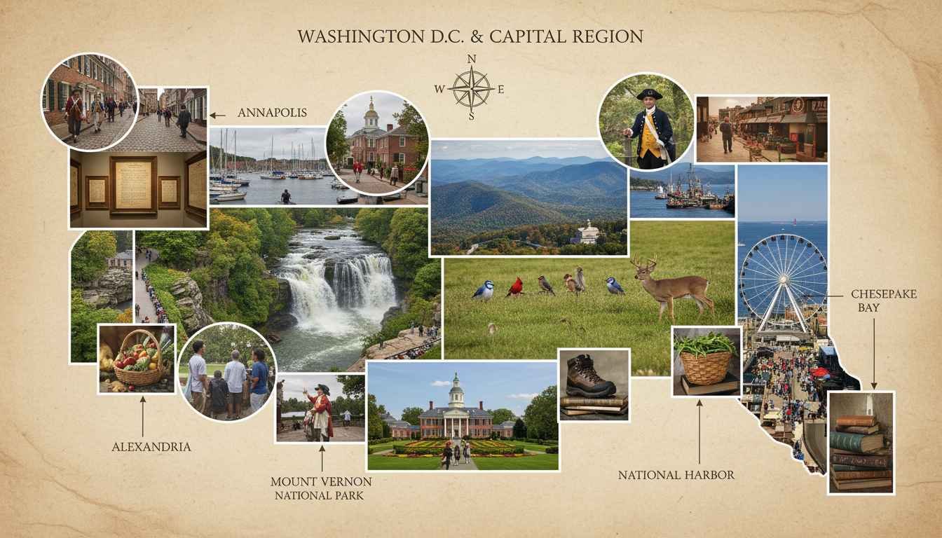 best places to visit near washington dc