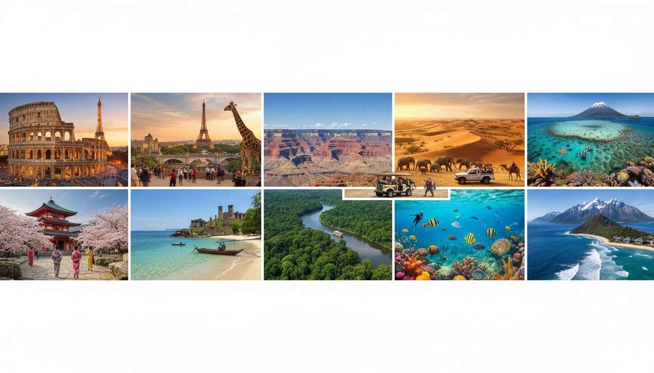 most amazing places in the world to visit