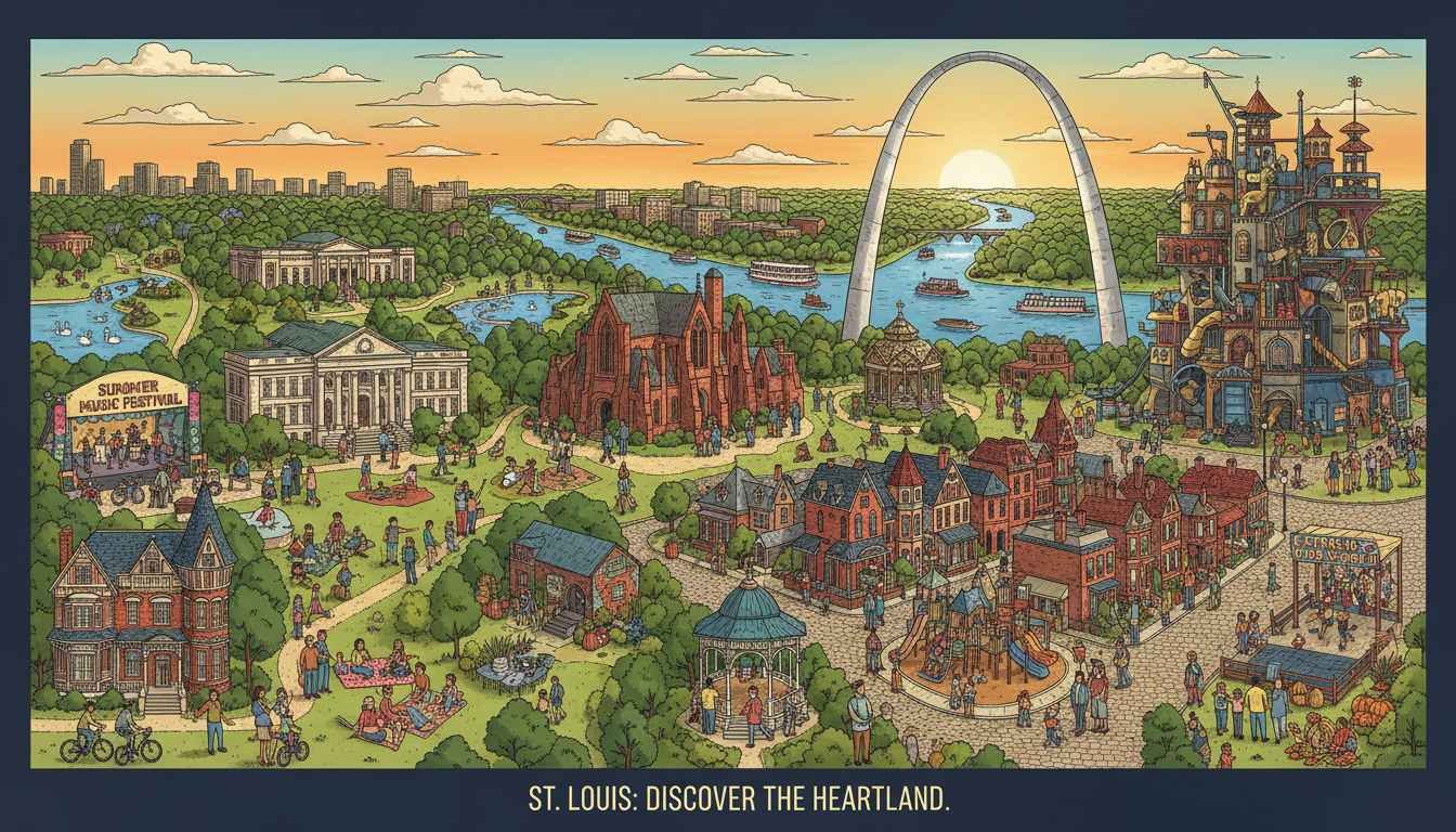 places to visit in st. louis missouri