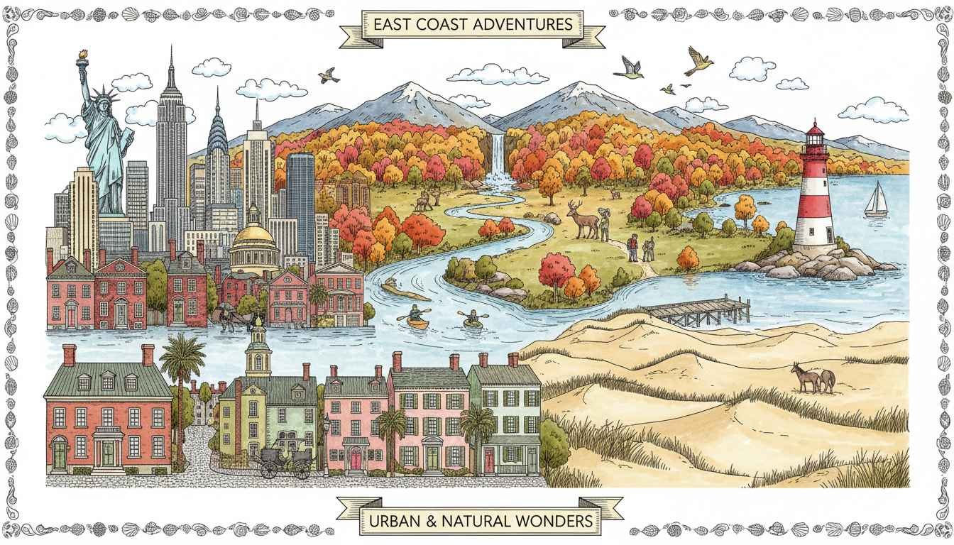 top places to visit on the east coast