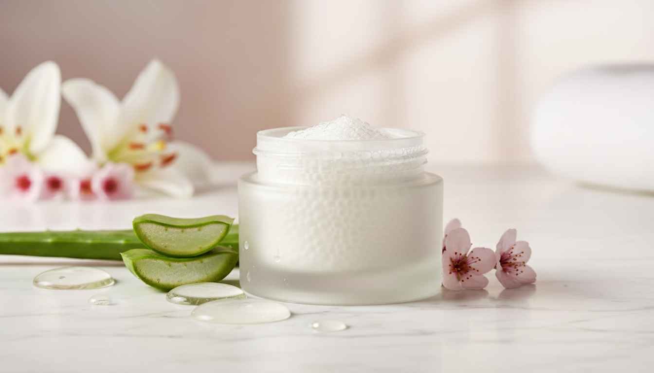 bubble skincare moisturizer