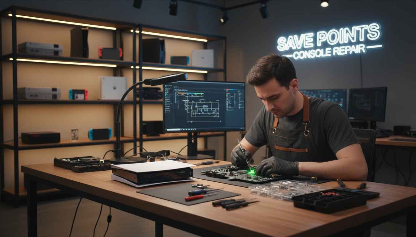gaming console repair shops near me