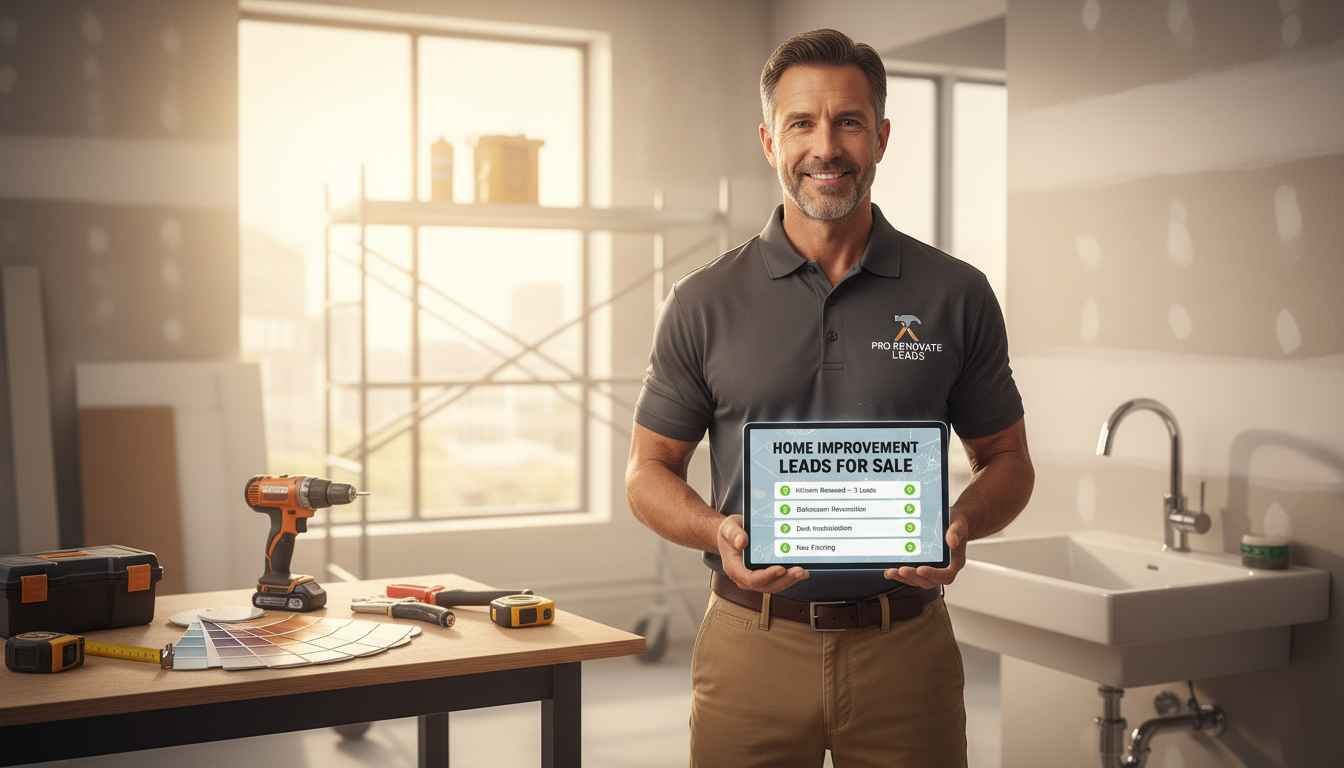 home improvement leads for sale